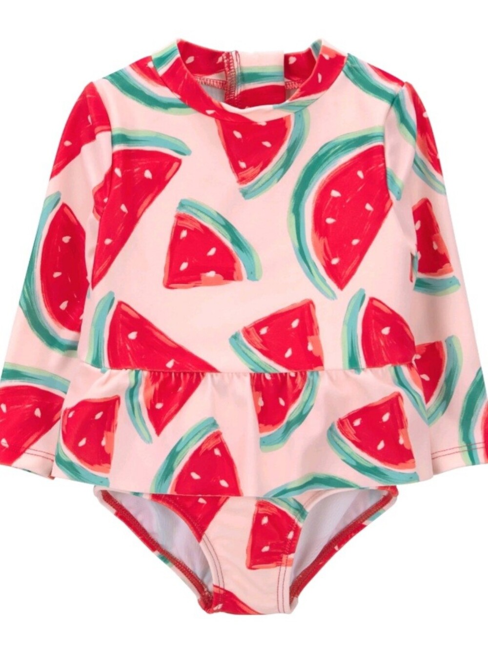 Carter's Child of Mine Baby Girl Rash Guard Swimsuit
